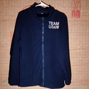Team USA Olympic Fleece Performance Jacket Med